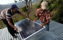 nicaragua solar install
